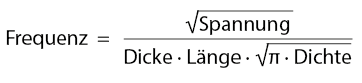 Formel Berechnung Frequenz